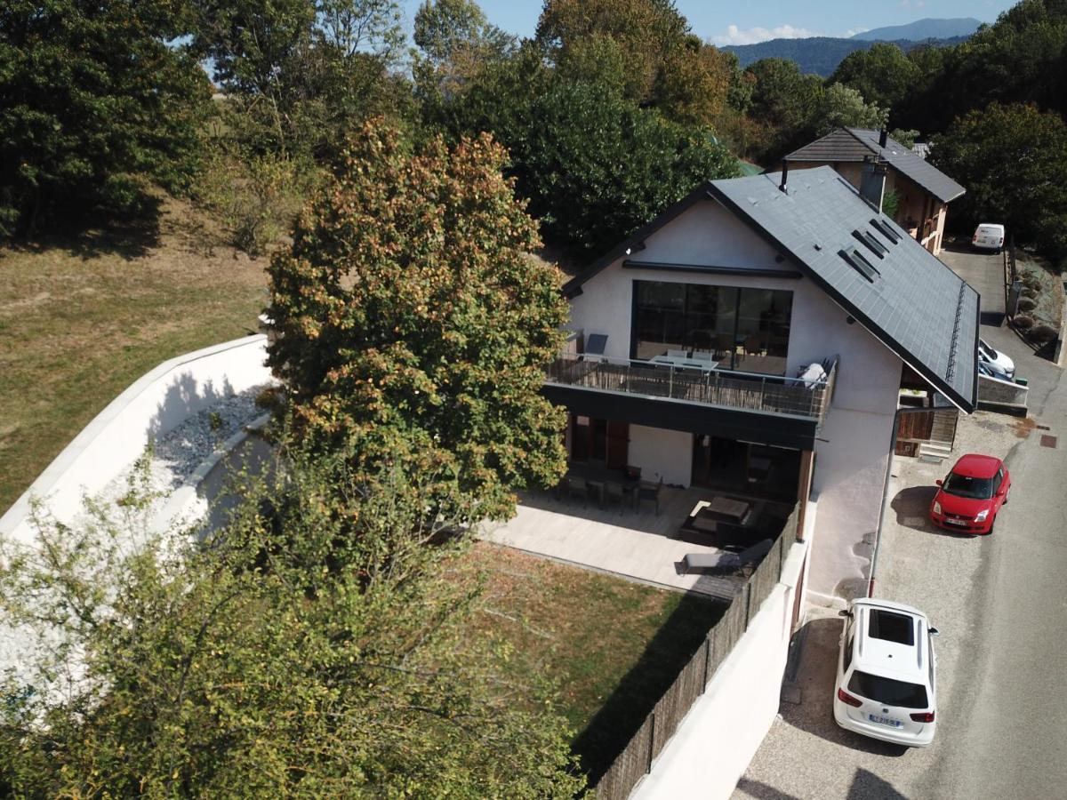 Gite Clair, Spacieux Et Cosy Avec Vue Sur Le Massif De La Chartreuse Sainte-Helene-du-Lac Exterior foto