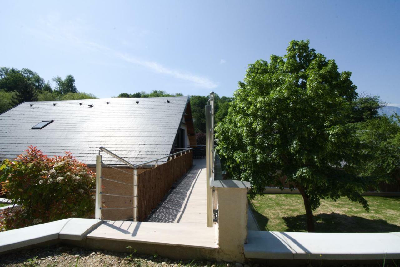 Gite Clair, Spacieux Et Cosy Avec Vue Sur Le Massif De La Chartreuse Sainte-Helene-du-Lac Exterior foto